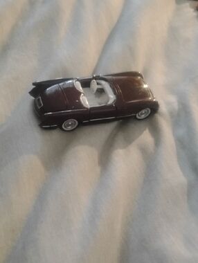 Maroon Diecast 1953 Corvette Road Champs